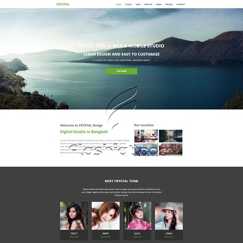Free html5 css templates - stormwest