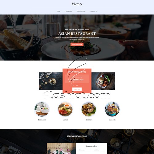 Victory - Free HTML5 & CSS Template - Flashiat