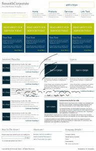 SmoothCorporate - Free PSD Template