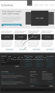 ToThePoint - Free PSD Template