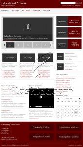 Educational Prowess - Free PSD Template