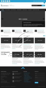 Euonymus - Free PSD Template