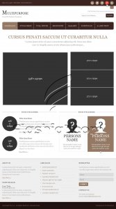 Multipurpose - Free PSD Template