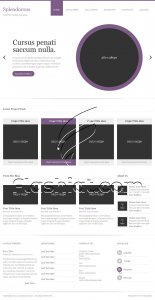 Splendorous - Free PSD Template