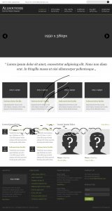 Allrounder - Free PSD Template