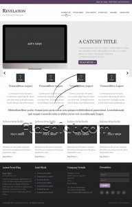 Revelation - Free PSD Template