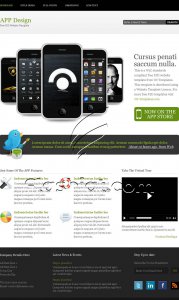 App Design - Free PSD Template