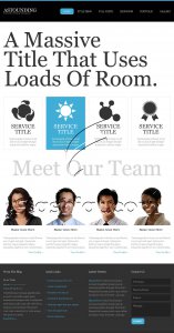 Astounding - Free PSD Template