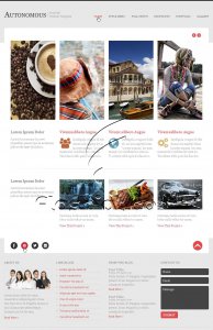 Autonomous - Free PSD Template