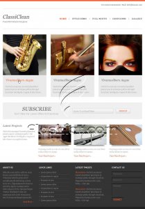 ClassiClean - Free PSD Template
