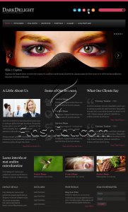 DarkDelight - Free PSD Template