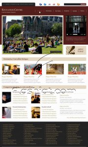 Education Centre - Free PSD Template