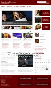 Educational Prowess - Free PSD Template