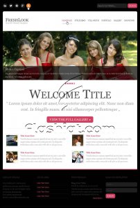 FreshLook - Free PSD Template