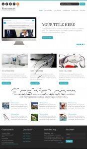 Freshness - Free PSD Template