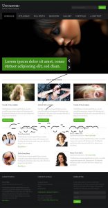 Untainted - Free PSD Template