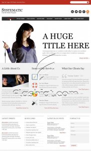 Systematic - Free PSD Template