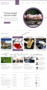 Splendorous - Free PSD Template