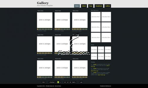 Gallery - Free XHTML & CSS Template
