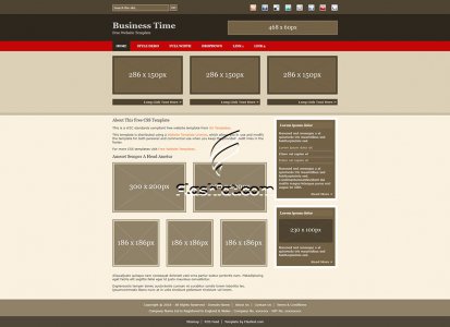 Business Time - Free XHTML & CSS Template