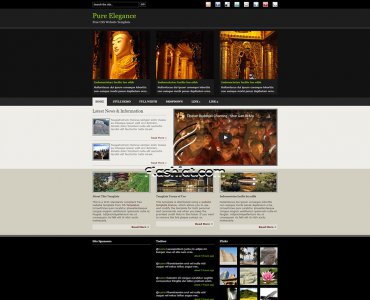 Pure Elegance - Free XHTML & CSS Template