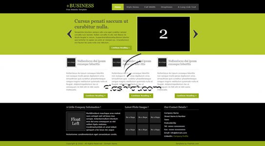 PlusBusiness - Free XHTML & CSS Template