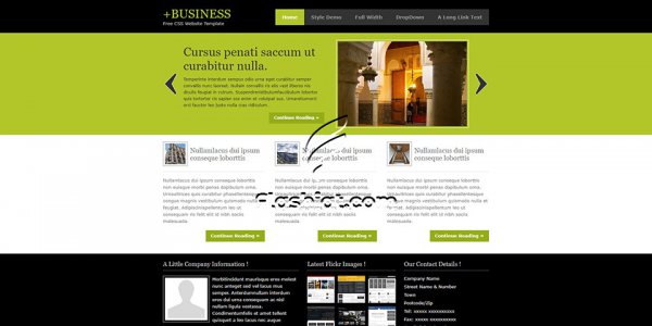 PlusBusiness - Free XHTML & CSS Template
