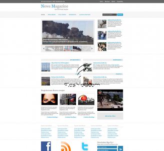 News Magazine - Free XHTML & CSS Template