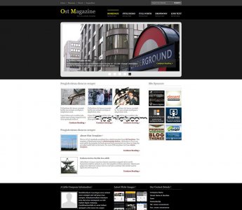Ost Magazine - Free XHTML & CSS Template