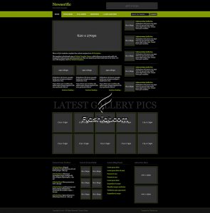 Newserific - Free XHTML & CSS Template