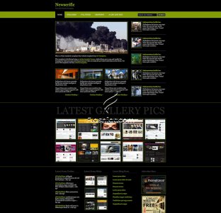 Newserific - Free XHTML & CSS Template