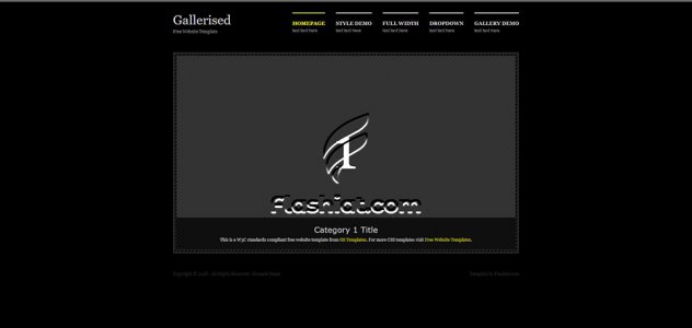 Gallerised - Free XHTML & CSS Template