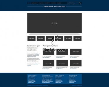 Commercial Photography - Free XHTML & CSS Template