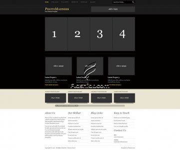 PhotoMadness - Free XHTML & CSS Template