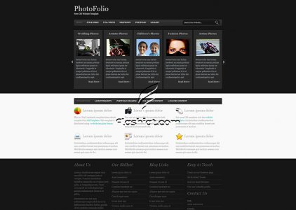 PhotoFolio - Free XHTML & CSS Template