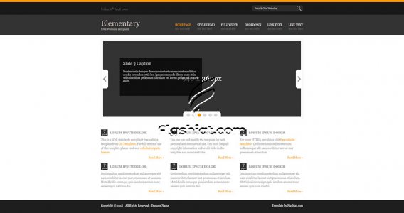 Elementary - Free HTML5 & CSS Template