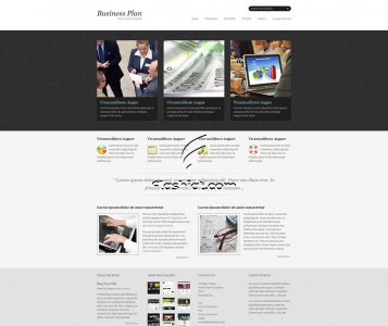 Business Plan - Free XHTML & CSS Template