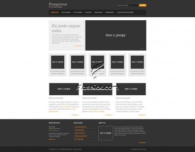 Prosperous - Free HTML5 & CSS Template