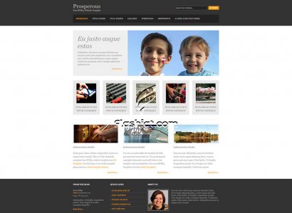 Prosperous - Free HTML5 & CSS Template