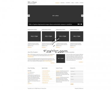 RS-1 Clean - Free HTML5 & CSS Template
