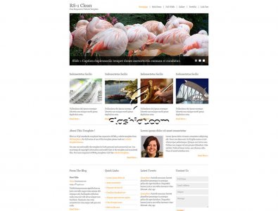 RS-1 Clean - Free HTML5 & CSS Template