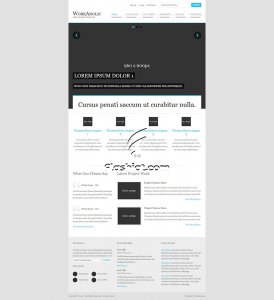 WorkAholic - Free HTML5 & CSS Template
