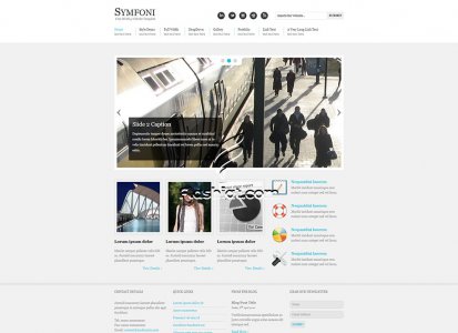 Symfoni - Free HTML5 & CSS Template