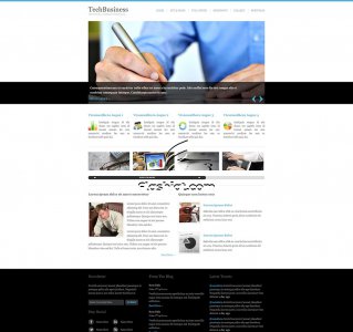 TechBusiness - Free HTML5 & CSS Template