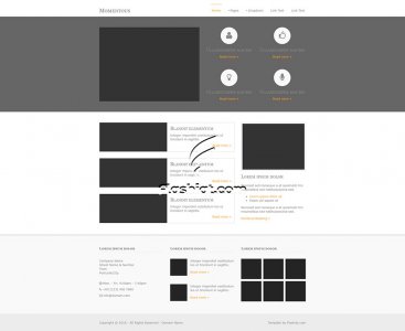 Momentous - Free HTML5 & CSS Template