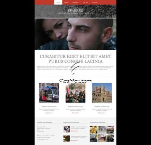 Sparked - Free HTML5 & CSS Template