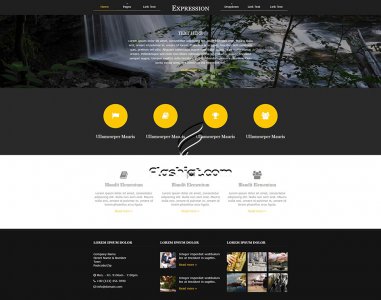 Expression - Free HTML5 & CSS Template