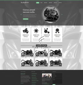 The Modernist - Free HTML5 & CSS Template