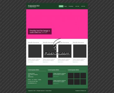 Paradocks - Free HTML5 & CSS Template