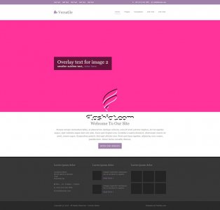 Versatile - Free HTML5 & CSS Template
